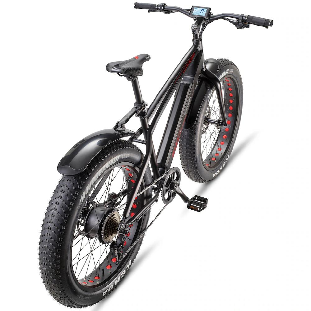 Telefunken E-Bike »Aufsteiger FM350« 8 Gang Heckmotor 250 W (26 Zoll x 4 00 Breitreifen-ca. 100km Reichweite-Geländebike off road) Pedelec Elektrofahrrad für Damen u. Herren MTB Mountainbike auf Rechnung bestellen Lagerräumung