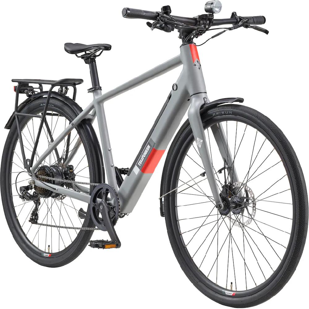 Telefunken E-Bike »UH200« 7 Gang Shimano Heckmotor 250 W (28 Zoll Straßenzulassung Scheibenbremsen leichtes E-Bike ca. 20 kg) Pedelec Elektrofahrrad für Herren u. Damen Urbanbike Cityrad auf Rechnung online kaufen Neuheiten