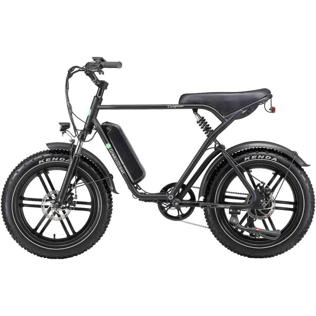 GreenStreet E-Bike »California« 7 Gang Shimano Heckmotor 250 W Pedelec Elektrofahrrad für Damen u. Herren MTB Mountainbike auf Raten Saisonale Angebote