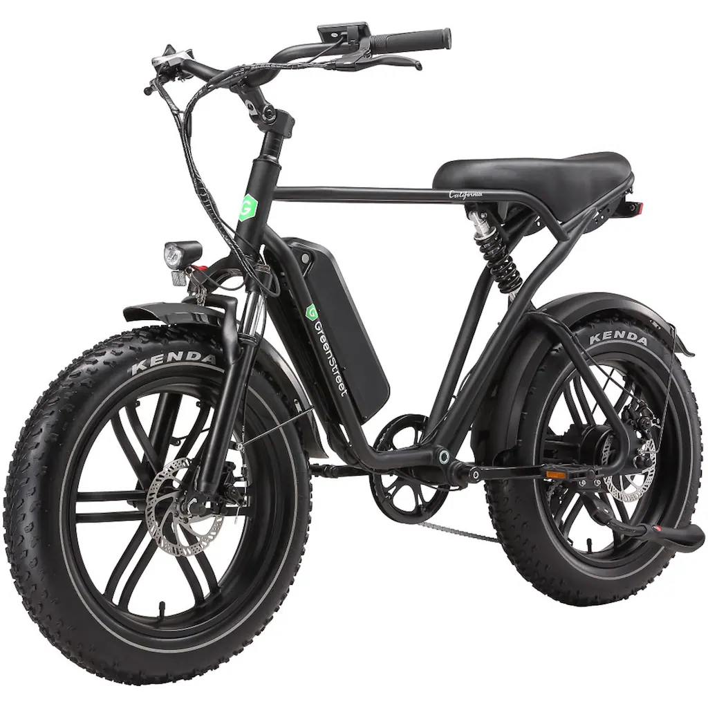 GreenStreet E-Bike »California« 7 Gang Shimano Heckmotor 250 W Pedelec Elektrofahrrad für Damen u. Herren MTB Mountainbike auf Raten Saisonale Angebote