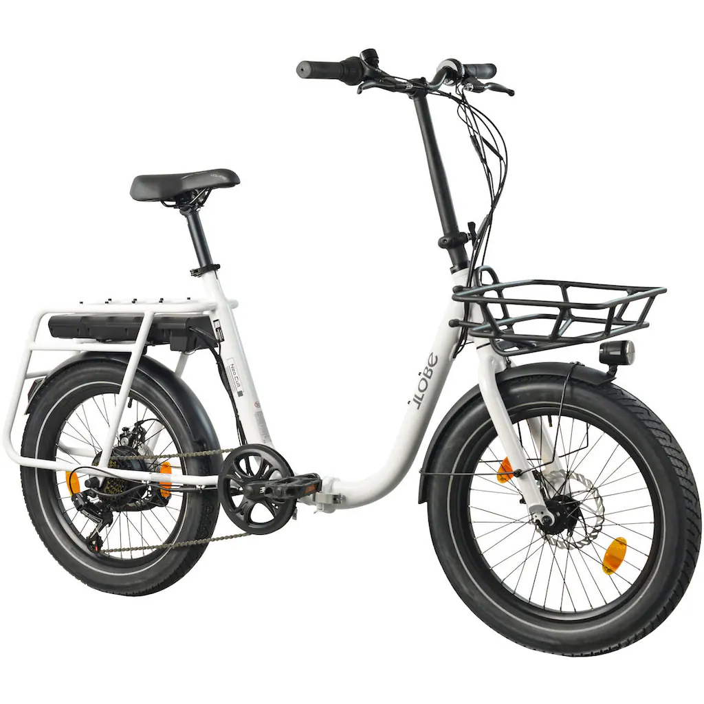 LLobe E-Bike »Elektro Faltrad 20" Neo.cult weiß« Shimano Tourney Heckmotor 250 W Kauf eins, bekomm eins gratis
