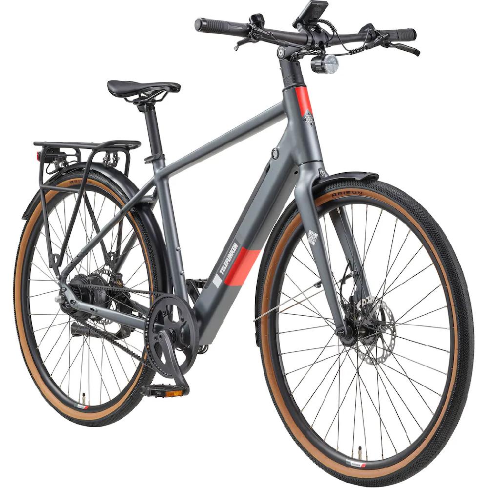 Telefunken E-Bike »UH220« 2 Gang Heckmotor 250 W (28 Zoll Straßenzulassung Riemenantrieb) Pedelec Elektrofahrrad für Herren u. Damen Urbanbike Cityrad auf Rechnung online kaufen Tägliche Deals