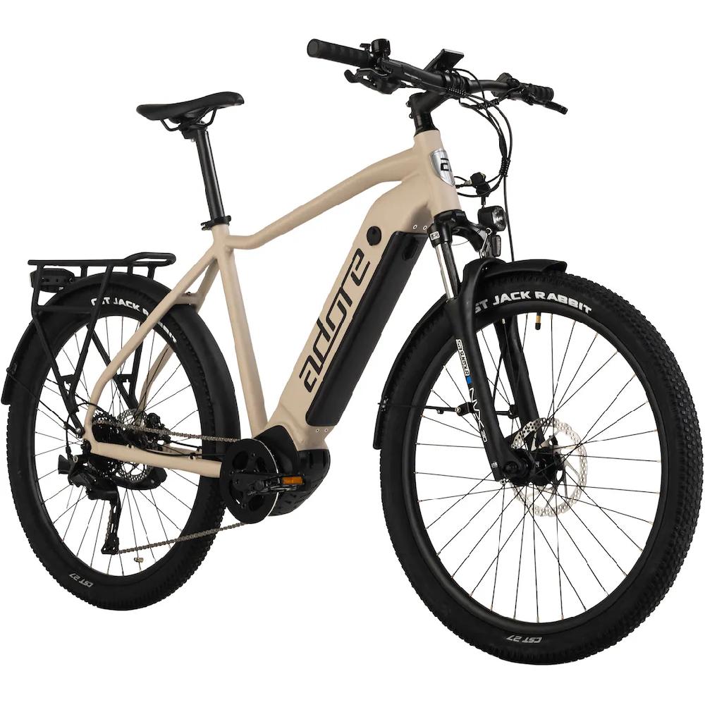 Adore E-Bike »STX-600« 9 Gang Shimano Cues Mittelmotor 250 W Pedelec Elektrofahrrad für Damen u. Herren Cityrad auf Rechnung kaufen VIP-Rabatte
