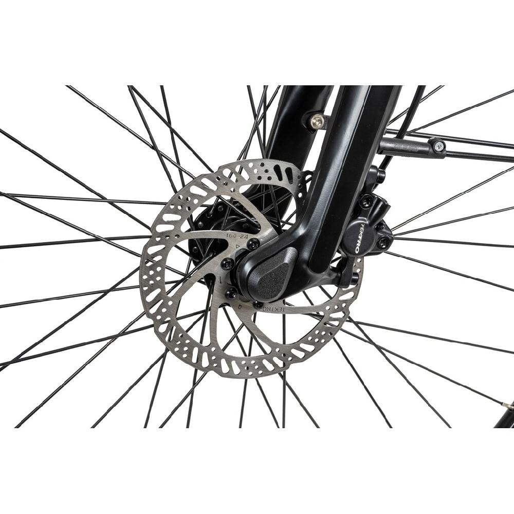 HAWK Bikes E-Bike »E-Trekking 500 Lady« 10 Gang Shimano Deore Mittelmotor 250 W Pedelec Elektrofahrrad für Damen u. Herren Trekkingrad auf Raten Begrenzte Freigabe