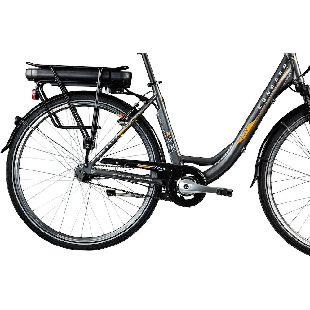 Zündapp E-Bike »Z502« 7 Gang Frontmotor 240 W Pedelec Elektrofahrrad für Damen u. Herren Cityrad auf Rechnung online bestellen Letzter Tag