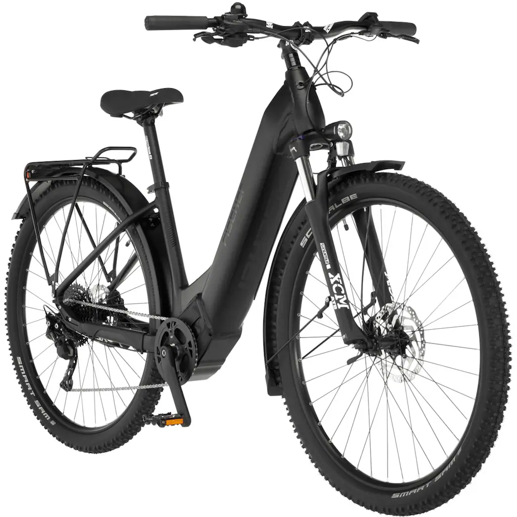 FISCHER Fahrrad E-Bike »TERRA 8.0i 43« 10 Gang Shimano Deore Mittelmotor 250 W (mit Fahrradschloss) Pedelec Elektrofahrrad für Damen u. Herren ATP auf Rechnung bestellen Discount Store für neue Produkte