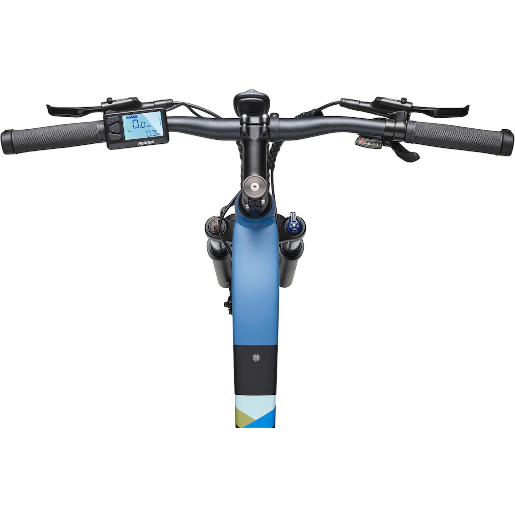 Telefunken E-Bike »Aufsteiger M925« 8 Gang Shimano Acera Mittelmotor 250 W Pedelec Elektrofahrrad für Damen u. Herren MTB Mountainbike Im Verkauf