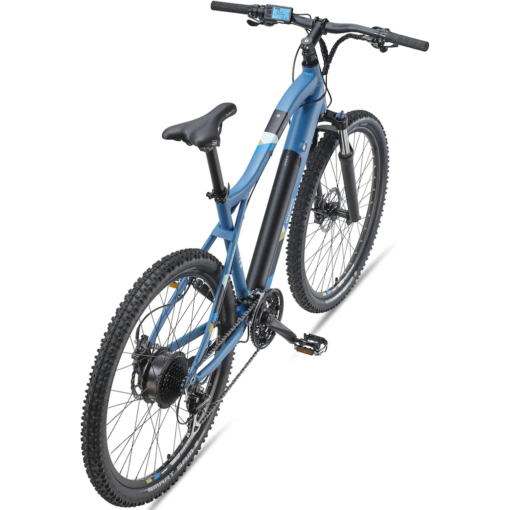Telefunken E-Bike »Aufsteiger M922« 24 Gang Shimano Acera Heckmotor 250 W Pedelec Elektrofahrrad für Damen u. Herren MTB Mountainbike Outlet