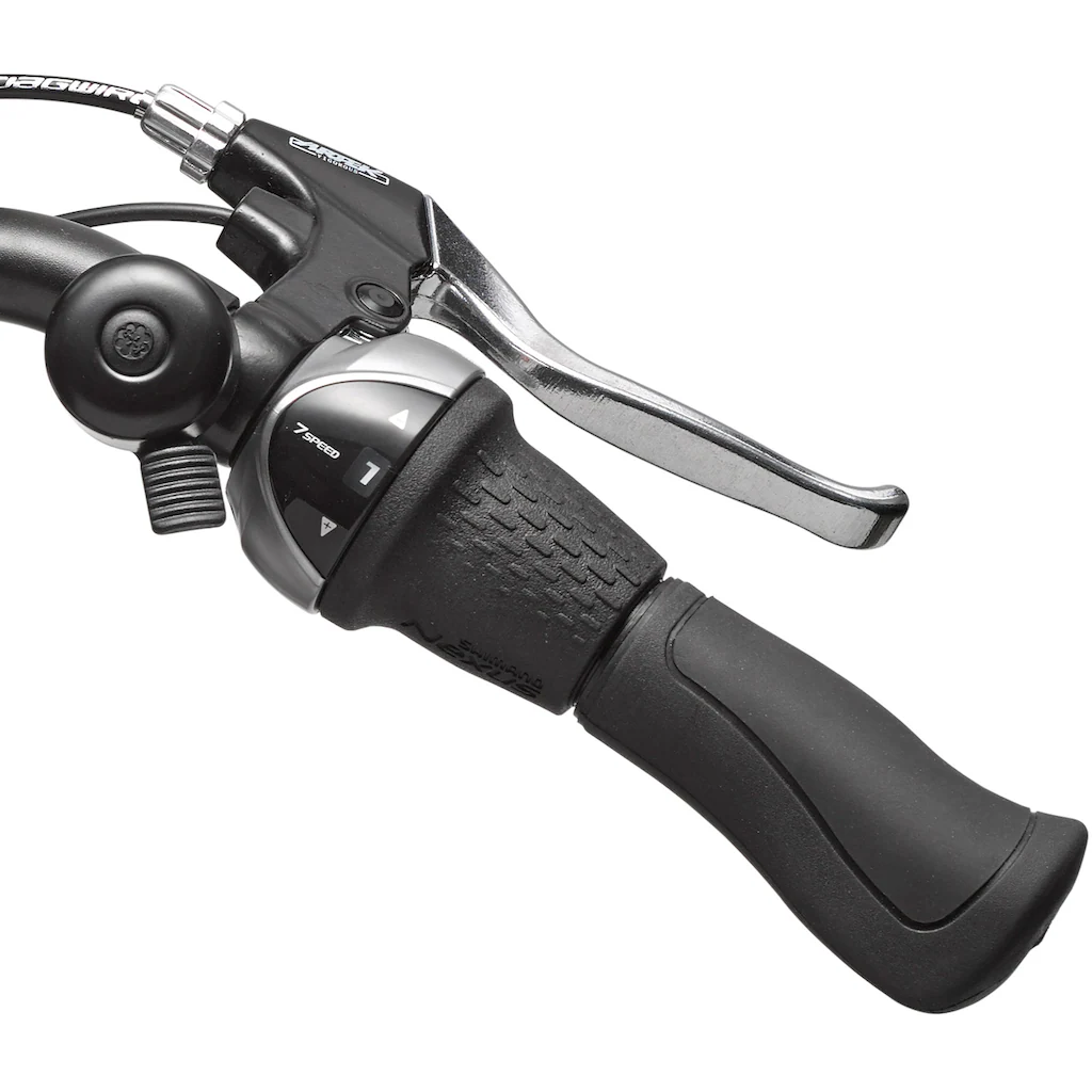 Telefunken E-Bike »Multitalent RC657« 7 Gang Shimano Nexus Frontmotor 250 W Pedelec Elektrofahrrad für Damen u. Herren Cityrad auf Rechnung Schlussverkauf