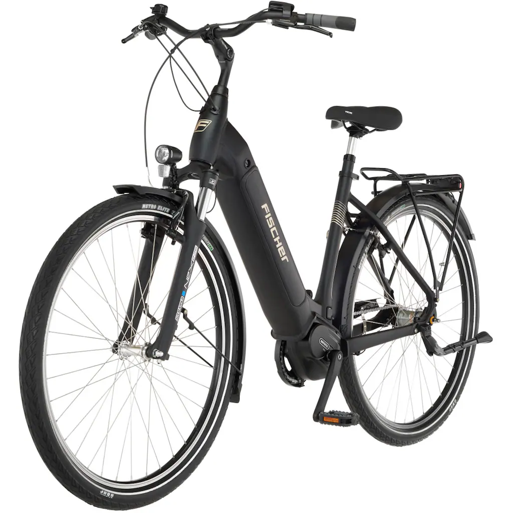 FISCHER Fahrrad E-Bike »CITA 2.2I 522« 3 Gang Shimano Nexus Mittelmotor 250 W (Schloss) Pedelec Elektrofahrrad für Damen u. Herren Cityrad Limitierter Zeitrabatt