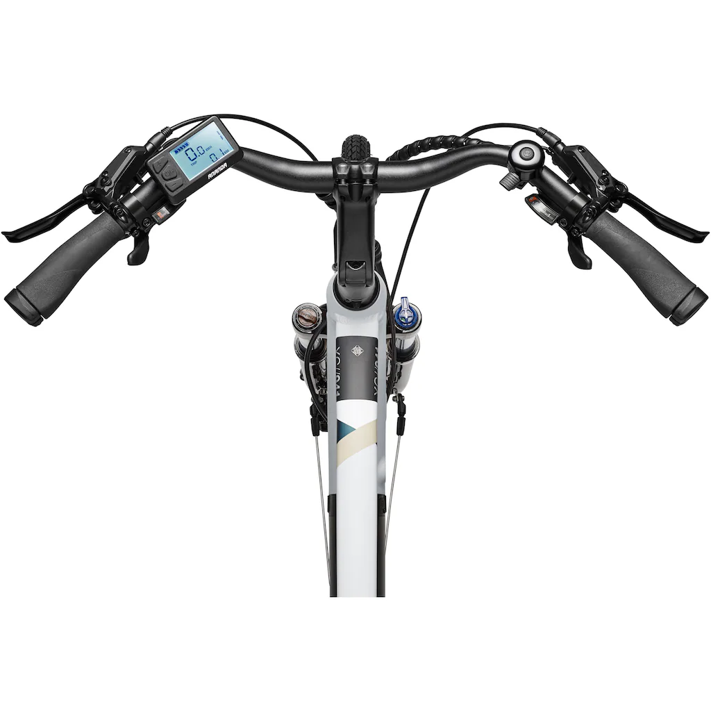 Telefunken E-Bike »Expedition XC941« 24 Gang Shimano Acera Heckmotor 250 W (ca. 100 km Reichweite-hydraulische Scheibenbremsen-Straßenzulassung) Trekking Elektrofahrrad Herren 28 Zoll 36 V 417 6 Wh Akku Pedelec Rabatt