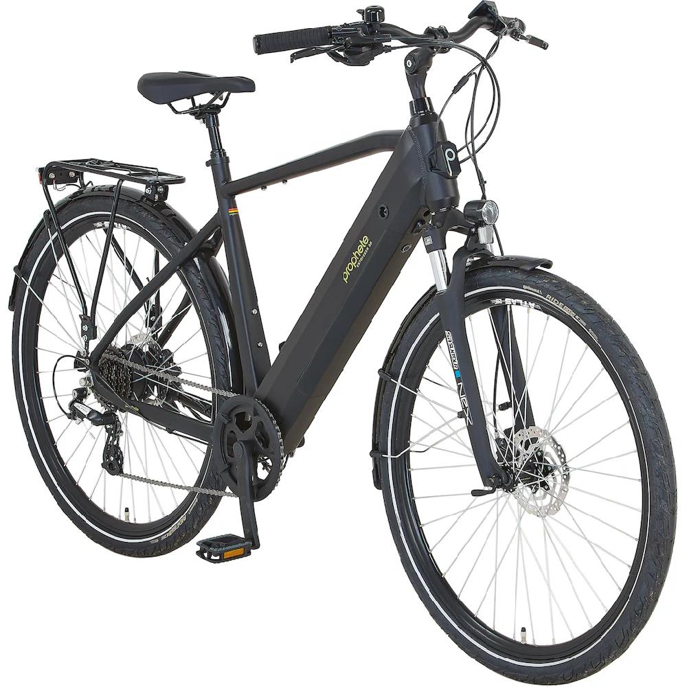 Prophete E-Bike »Entdecker 2.0« 8 Gang Shimano Heckmotor 250 W Pedelec Elektrofahrrad für Herren Trekkingrad auf Rechnung online bestellen Online Shopping