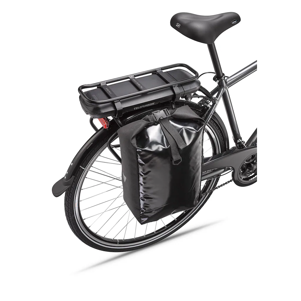 Telefunken E-Bike »Expedition XT481« 21 Gang Shimano Heckmotor 250 W (mit Fahrradtasche) Pedelec Elektrofahrrad für Herren Trekkingrad auf Rechnung Preisnachlass