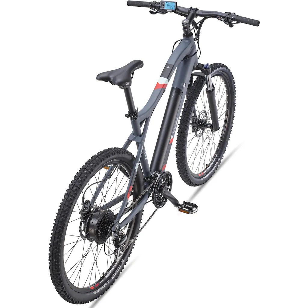 Telefunken E-Bike »Aufsteiger M922« 24 Gang Shimano Acera Heckmotor 250 W Pedelec Elektrofahrrad für Damen u. Herren MTB Mountainbike Osterangebot
