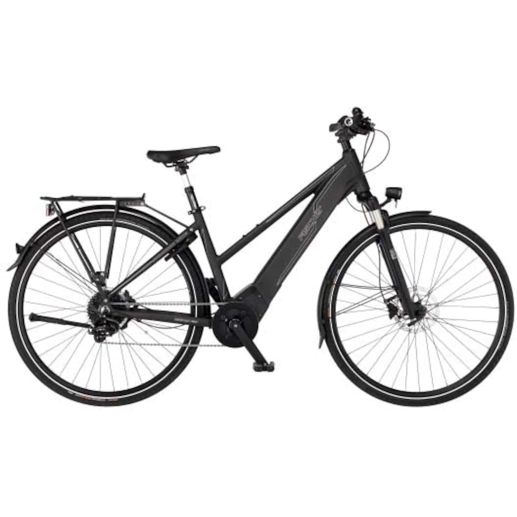 FISCHER Fahrrad E-Bike »VIATOR 6.0i Damen 504« 10 Gang Pedelec Elektrofahrrad für Damen Trekkingrad