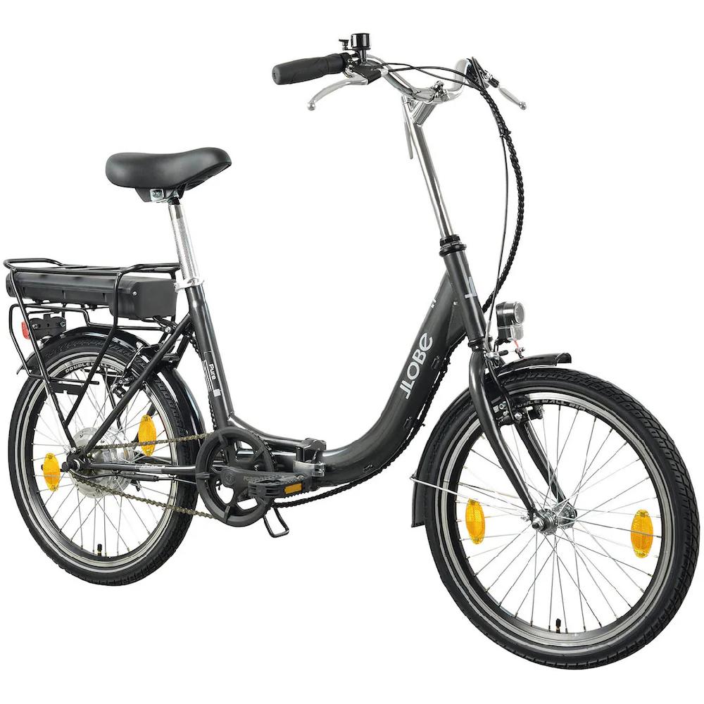 LLobe E-Bike »Elektro Faltrad 20" Pure anthrazit« Heckmotor 250 W Heißer Verkauf