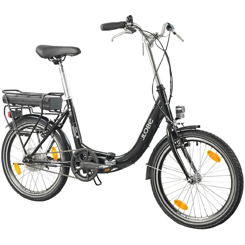 LLobe E-Bike »Elektro Faltrad 20" Pure schwarz« Heckmotor 250 W Top Angebot