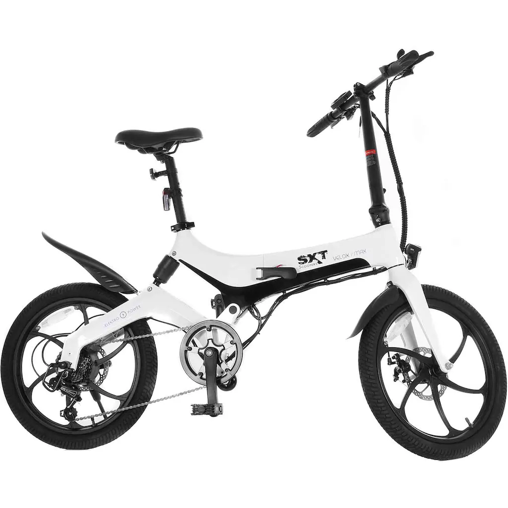 SXT Scooters E-Bike »Velox MAX« 6 Gang Heckmotor 250 W Pedelec Elektrofahrrad für Damen u. Herren Bis zu 60% Rabatt