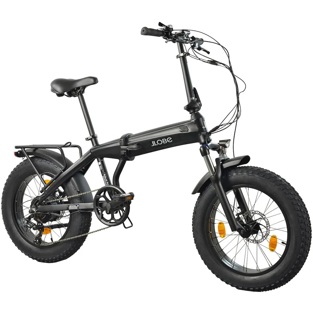 LLobe E-Bike »E-Falt-Fatbike 20" Robust Pro« Shimano Tourney Heckmotor 250 W Clearance-Verkauf