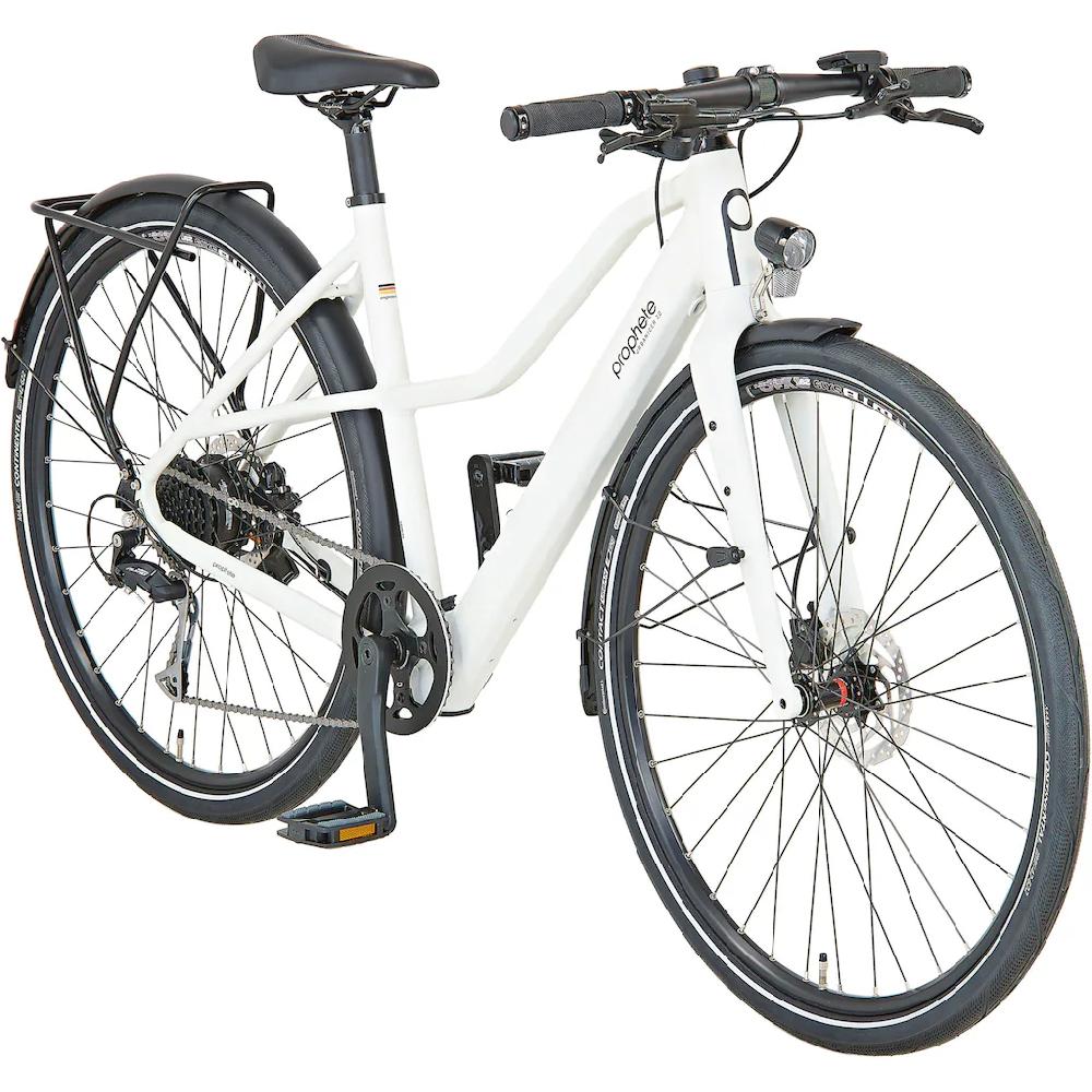 Prophete E-Bike »Urbanicer 2.0« 9 Gang Shimano Alivio Heckmotor 250 W Pedelec Elektrofahrrad für Damen u. Herren Urbanbike auf Rechnung Begrenzt auf 3 Tage