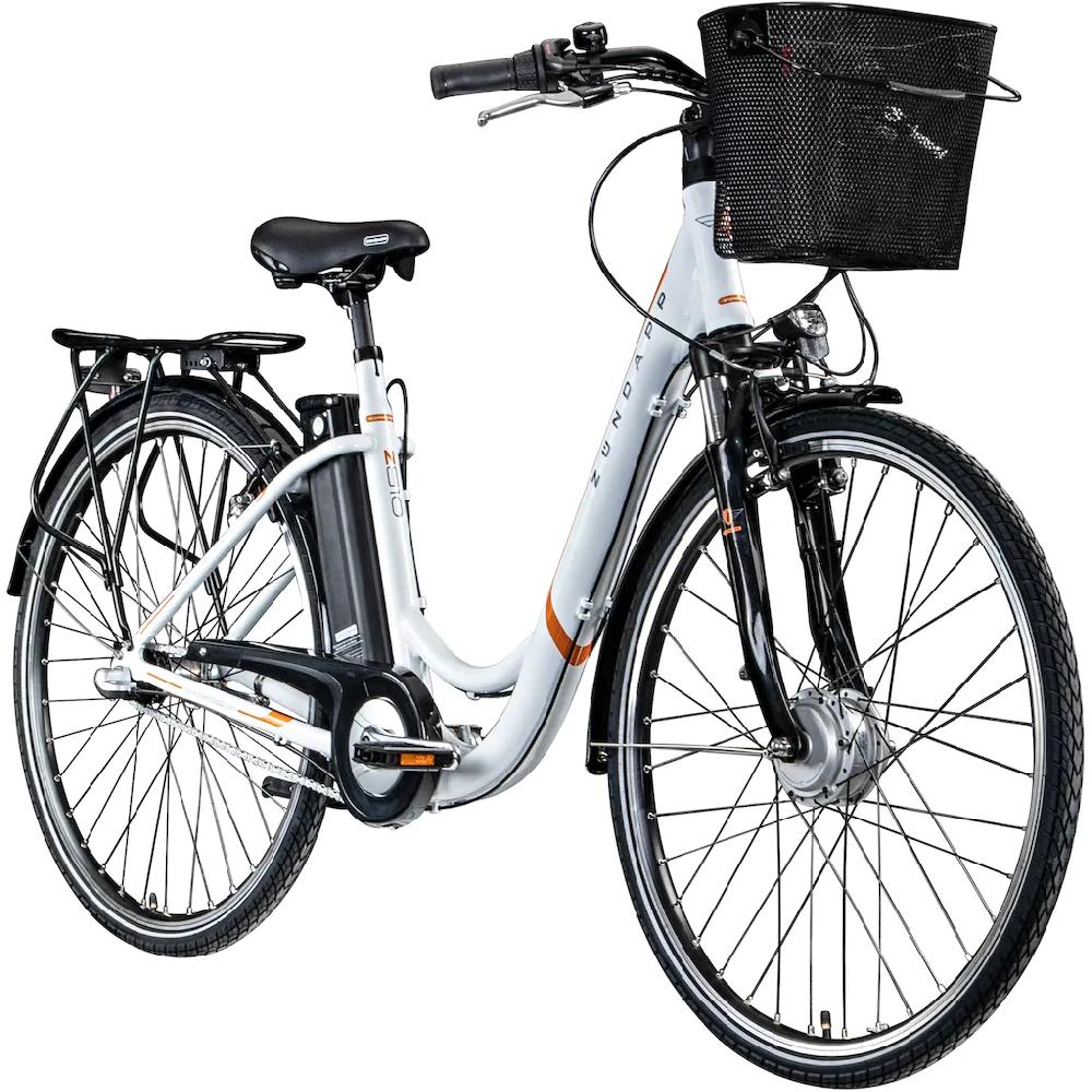Zündapp E-Bike »Z510« 3 Gang Shimano Nexus SC-3C41 Frontmotor 250 W Pedelec Elektrofahrrad für Damen u. Herren Cityrad auf Rechnung online kaufen 50% Rabatt für begrenzte Zeit