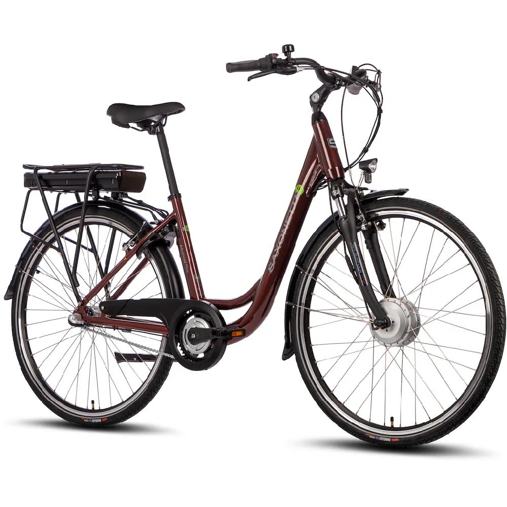 SAXONETTE E-Bike »Advanced Plus« 3 Gang Shimano SHIMANO Nexus Frontmotor 250 W (mit Akku-Ladegerät u. integr. Rahmenschloss) Pedelec Elektrofahrrad für Damen u. Herren Cityrad Verkauf