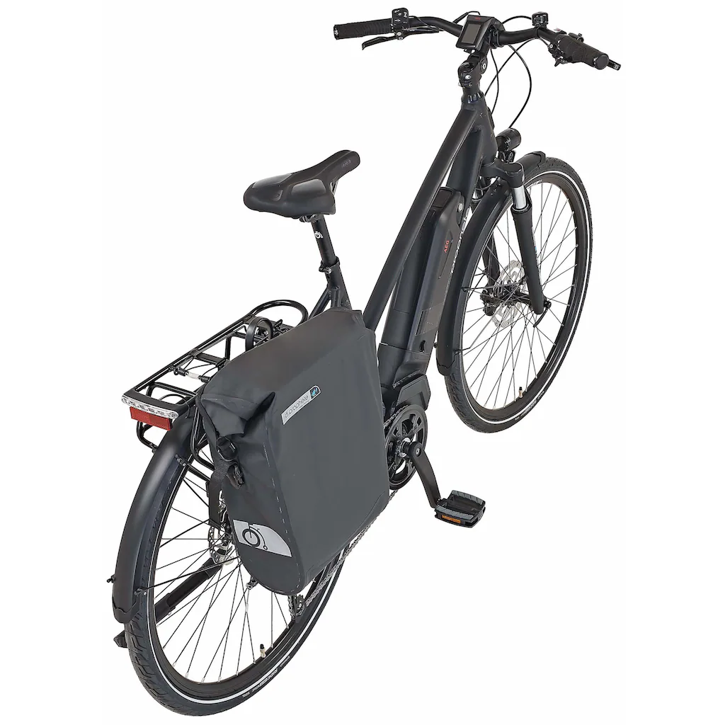 Prophete E-Bike »Entdecker PowerEdition« 10 Gang Shimano Deore Mittelmotor 250 W (mit Seitentasche) Pedelec Elektrofahrrad für Damen u. Herren Trekkingrad Günstiger Verkauf
