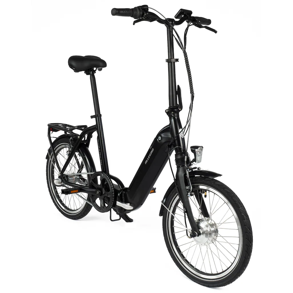 ALLEGRO E-Bike »Andi 3 Plus 374« 3 Gang Shimano Nexus Frontmotor 250 W Pedelec Elektrofahrrad für Damen u. Herren Faltrad Großer Ausverkauf