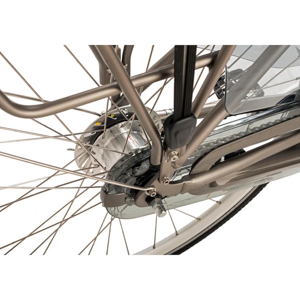 VOGUE BIKE E-Bike »Basic« 7 Gang Shimano Nexus Frontmotor 250 W Pedelec Elektrofahrrad für Damen u. Herren Cityrad auf Rechnung kaufen Online Shopping