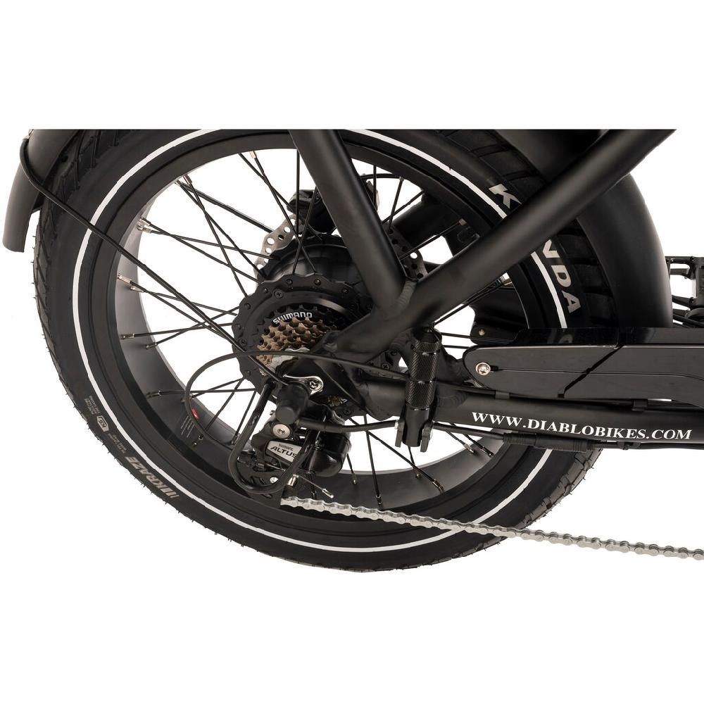 DIABLO BIKES E-Bike »X1« 7 Gang Shimano Tourney Heckmotor 250 W Pedelec Elektrofahrrad für Damen u. Herren Cityrad auf Rechnung Valentinstagsangebot