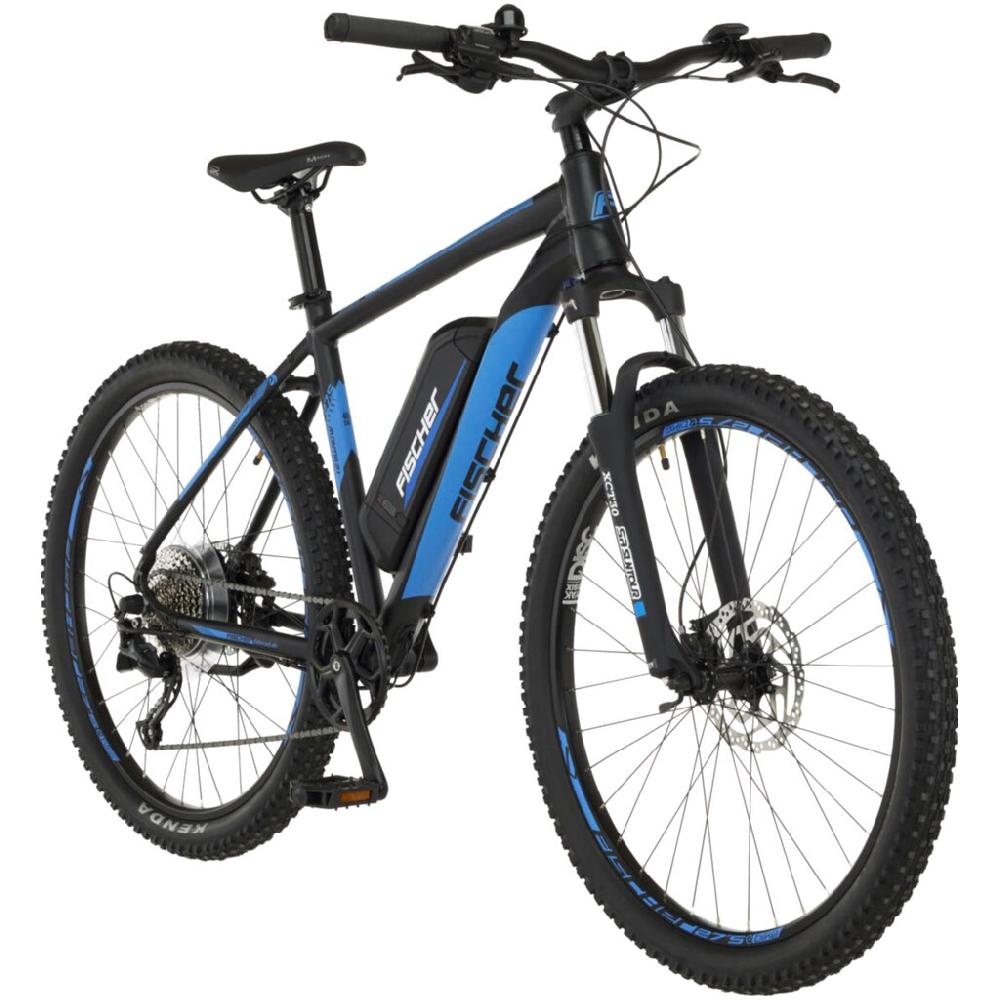 FISCHER Fahrrad E-Bike »MONTIS 2.1 557« 9 Gang Shimano Altus Heckmotor 250 W (Schloss) Pedelec Elektrofahrrad für Damen u. Herren MTB Mountainbike auf Rechnung online kaufen Lagerräumung