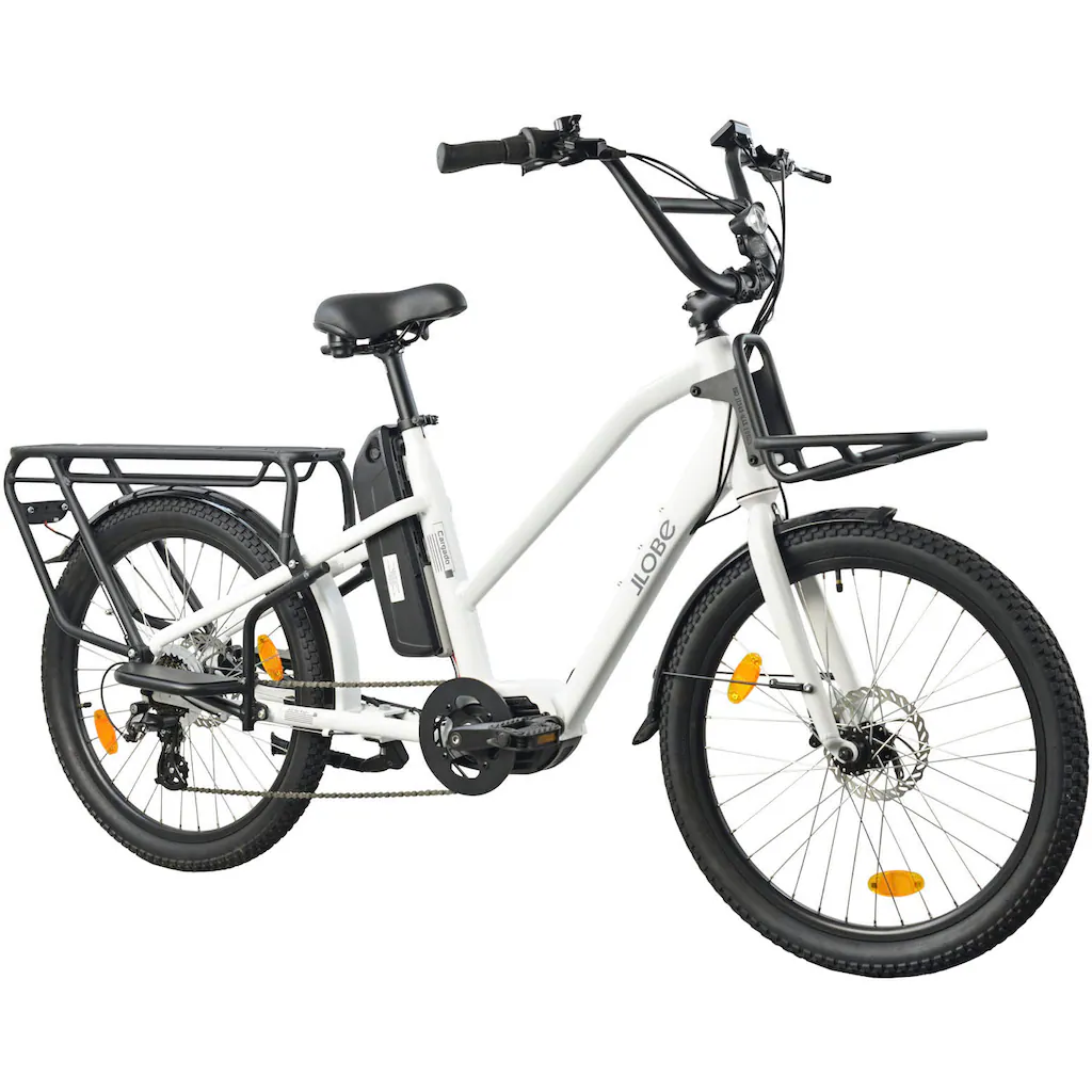 LLobe E-Bike »Cargo City E-Bike Cargado« Shimano Tourney Mittelmotor 250 W auf Rechnung Exklusive Angebote