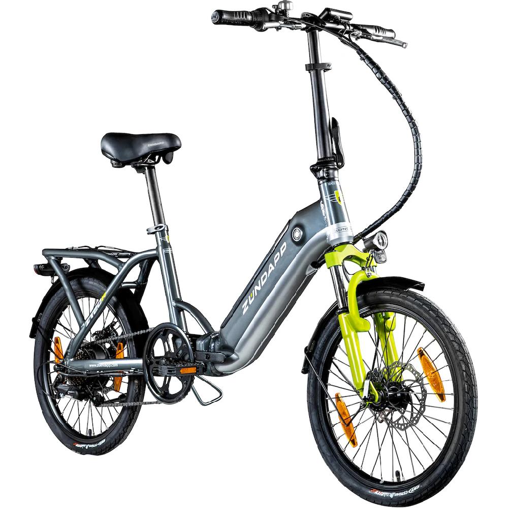Zündapp E-Bike »ZT20R« 6 Gang Heckmotor 486 W Pedelec Elektrofahrrad für Damen u. Herren Faltrad auf Rechnung Super Sparpreis