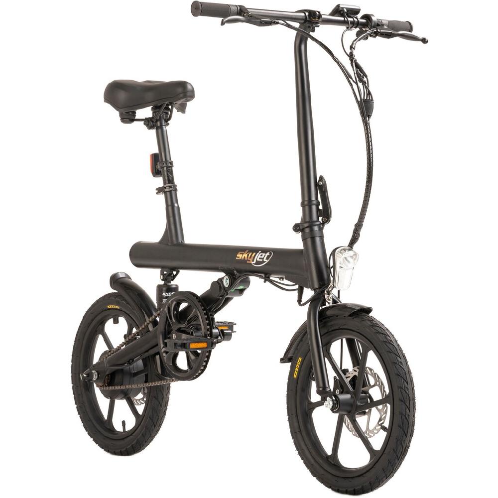 skyjet E-Bike »1S« 1 Gang Heckmotor 250 W Pedelec Elektrofahrrad für Damen u. Herren Klapprad auf Rechnung bestellen Letzte 2 Tage