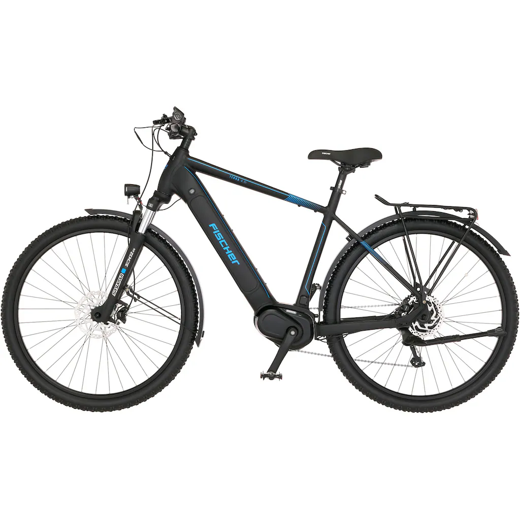 FISCHER Fahrrad E-Bike »TERRA 4.5i 522« 10 Gang Shimano Deore Mittelmotor 250 W (mit Schloss) Pedelec Elektrofahrrad für Damen u. Herren ATP Nur für heute