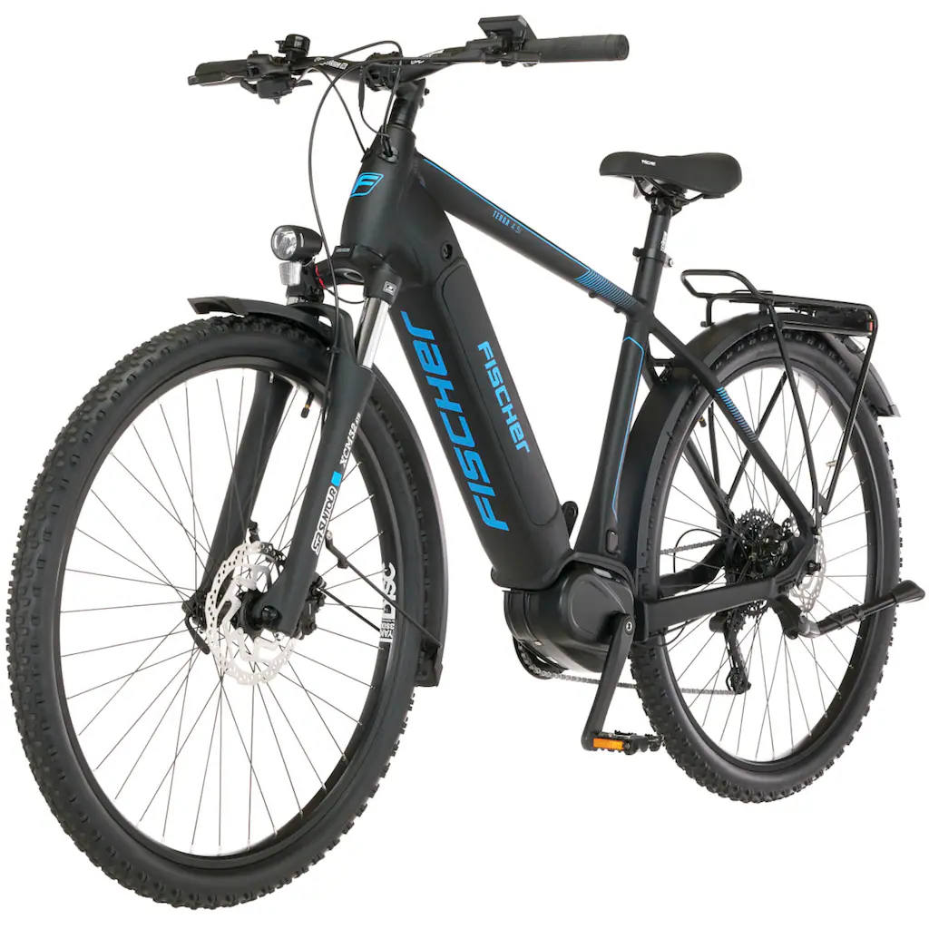 FISCHER Fahrrad E-Bike »TERRA 4.5i 522« 10 Gang Shimano Deore Mittelmotor 250 W (mit Schloss) Pedelec Elektrofahrrad für Damen u. Herren ATP Nur für heute