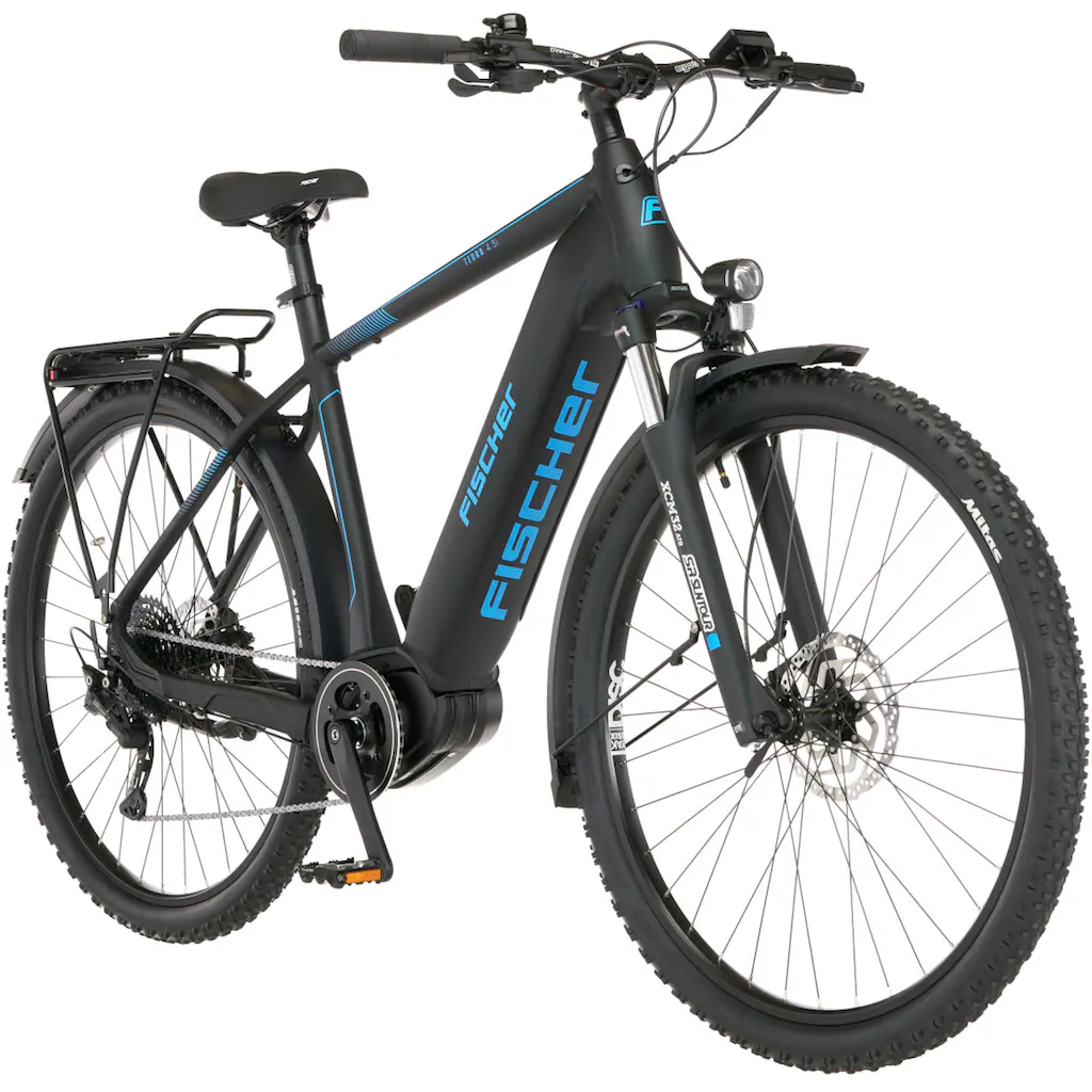 FISCHER Fahrrad E-Bike »TERRA 4.5i 522« 10 Gang Shimano Deore Mittelmotor 250 W (mit Schloss) Pedelec Elektrofahrrad für Damen u. Herren ATP Nur für heute