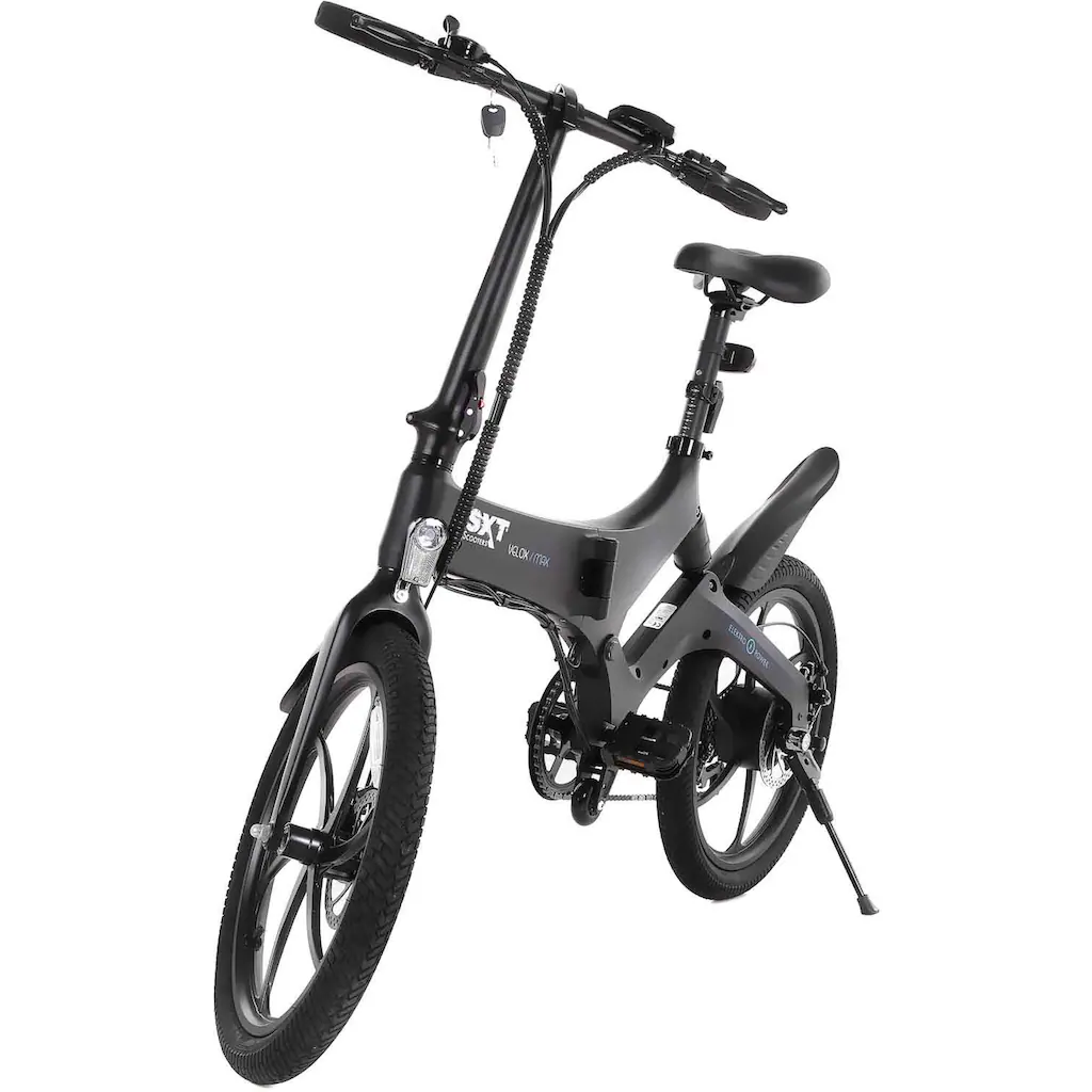 SXT Scooters E-Bike »Velox MAX« 6 Gang Heckmotor 250 W Pedelec Elektrofahrrad für Damen u. Herren auf Rechnung Vierteljährliche Förderung