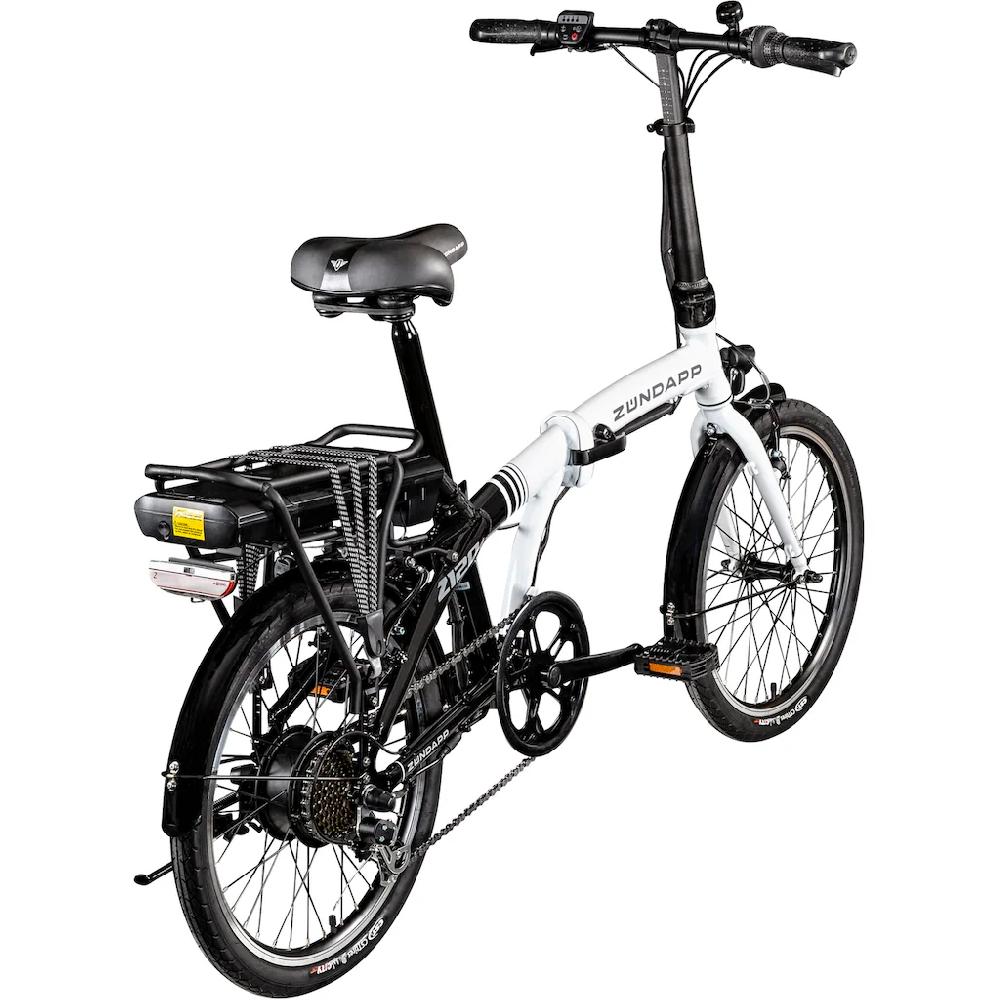 Zündapp E-Bike »Z120« 7 Gang Shimano Tourney Heckmotor 250 W Pedelec Elektrofahrrad für Damen u. Herren Klapprad auf Rechnung online kaufen Begrenzt auf 3 Tage