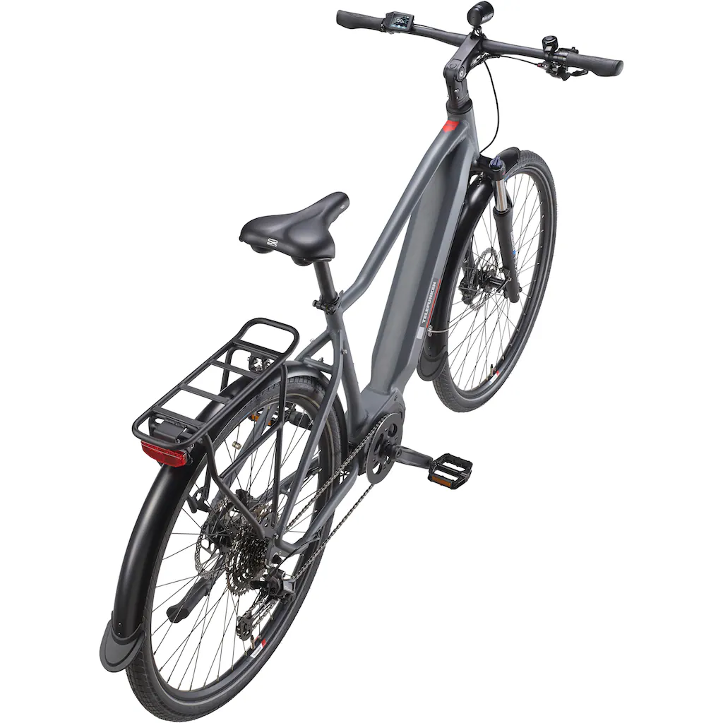 Telefunken E-Bike »SUV700« 10 Gang Shimano Mittelmotor 250 W (29 Zoll Straßenzulassung Scheibenbremsen) Pedelec Elektrofahrrad für Herren u. Damen Trekkingrad Cityrad auf Raten Black Friday Preise