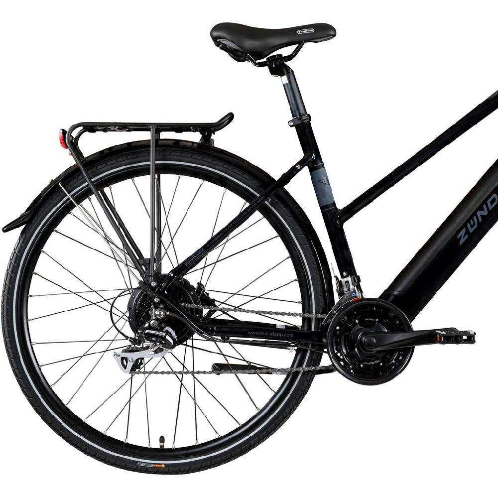 Zündapp E-Bike »Z810« 24 Gang Shimano Altus RD-M310 Heckmotor 250 W Pedelec Elektrofahrrad für Damen Trekkingrad auf Raten Outlet