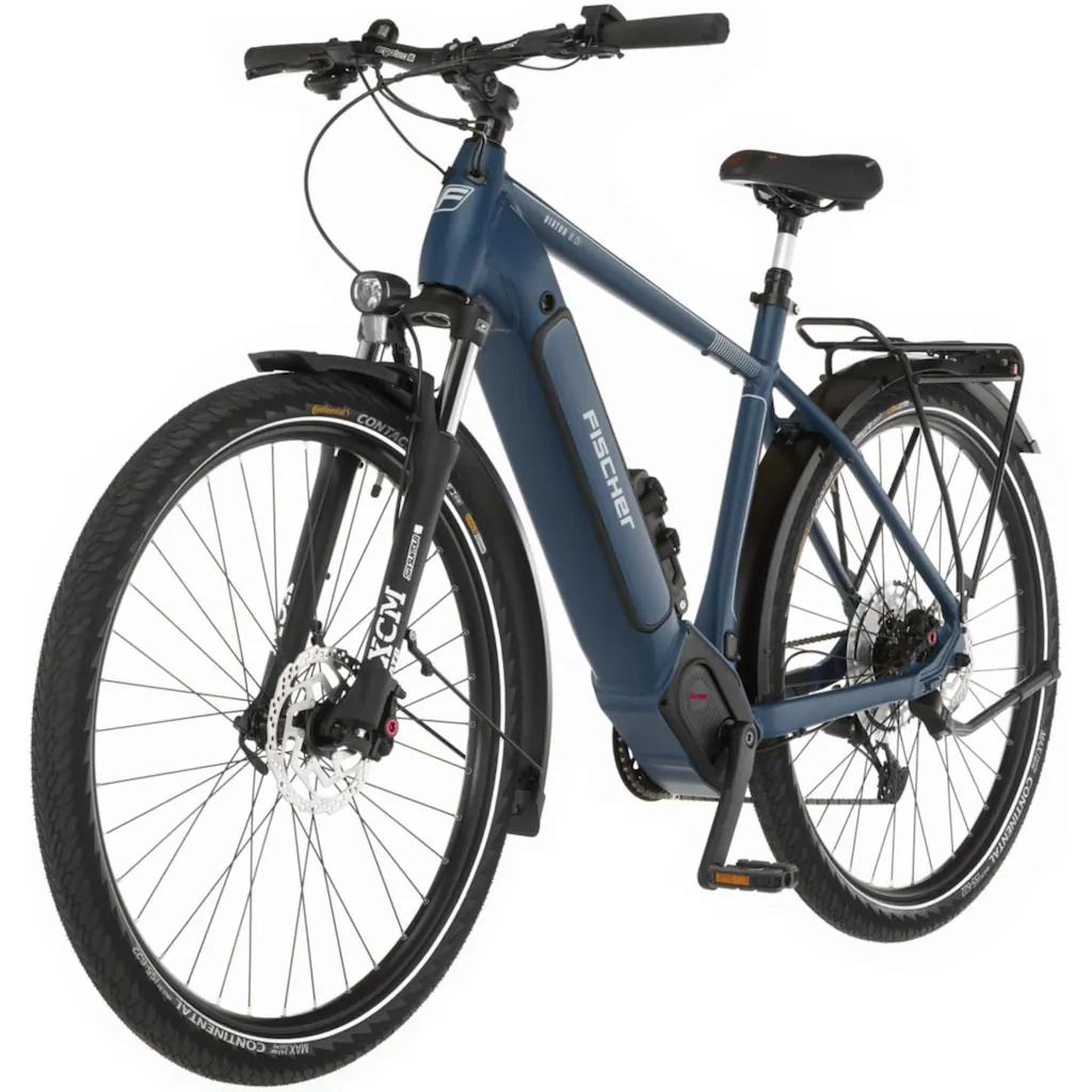 FISCHER Fahrrad E-Bike »VIATOR 8.0I 711 55« 12 Gang SX 11-50 Kettenschaltung (mit Faltschloss) Pedelec Elektrofahrrad für Damen u. Herren Trekkingrad auf Raten Angebote