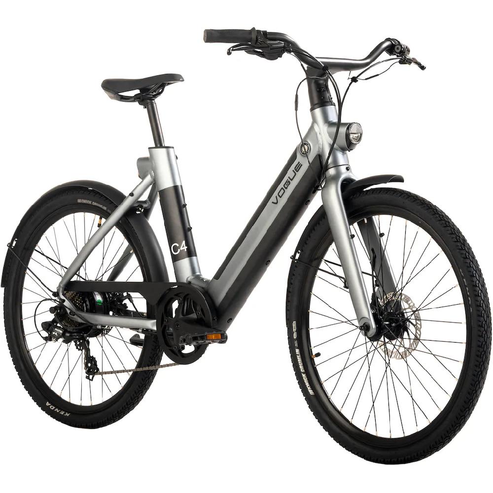 VOGUE BIKE E-Bike »C4« 7 Gang Shimano Tourney Heckmotor 250 W Pedelec Elektrofahrrad für Damen u. Herren Cityrad auf Rechnung im Angebot