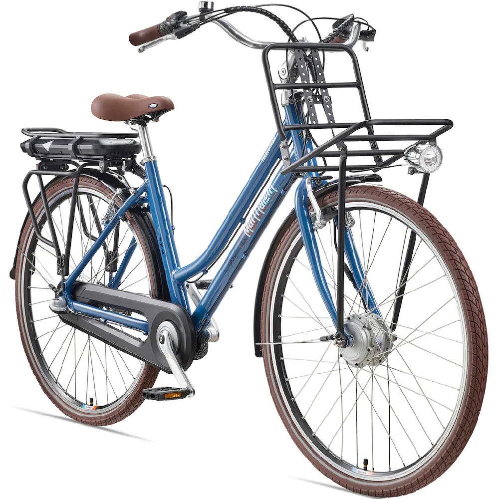 Telefunken E-Bike »Multitalent RT530« 3 Gang Shimano Nexus Frontmotor 250 W Pedelec Elektrofahrrad für Damen u. Herren Cityrad auf Rechnung Schlussverkauf