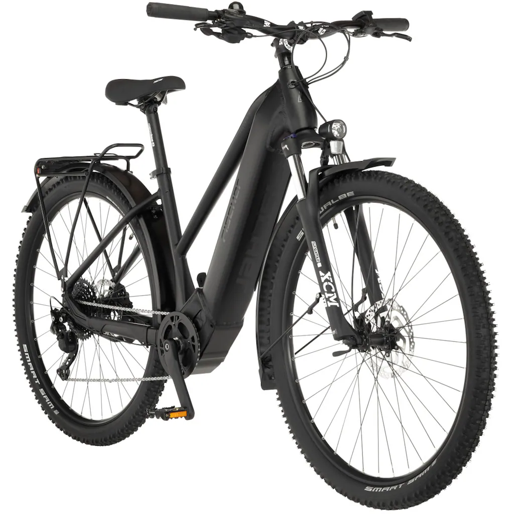 FISCHER Fahrrad E-Bike »TERRA 8.0i 45« 10 Gang Shimano Deore Mittelmotor 250 W (mit Fahrradschloss) Pedelec Elektrofahrrad für Damen u. Herren ATP auf Rechnung online bestellen Günstiger Verkauf