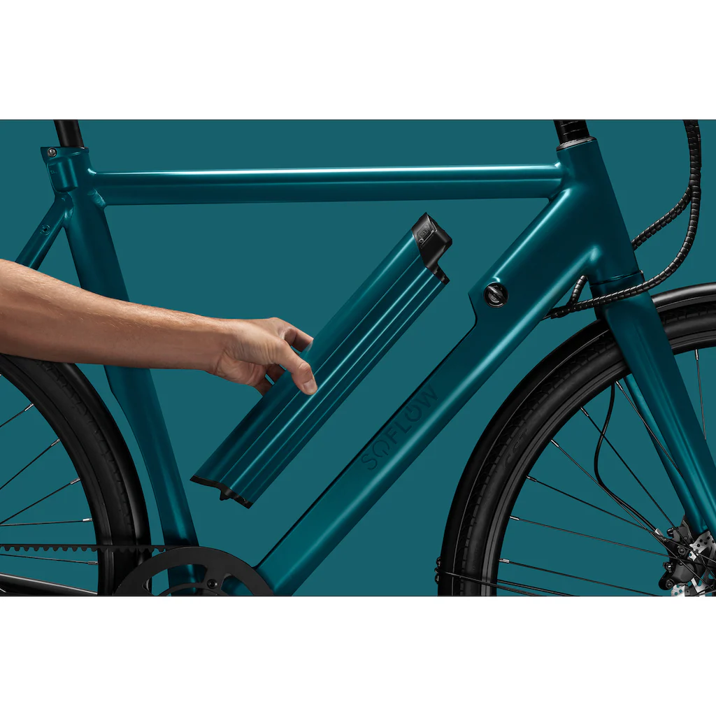 soflow E-Bike »SO Bike« (mit Carbon Drive Riemen-Antriebssystem) Pedelec Elektrofahrrad für Damen u. Herren Urbanbike Fabrikverkauf