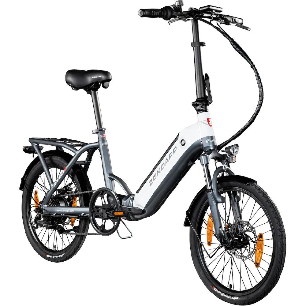 Zündapp E-Bike »ZT20R« 6 Gang Heckmotor 250 W Pedelec Elektrofahrrad für Damen u. Herren Faltrad auf Rechnung online bestellen Meist gekauft