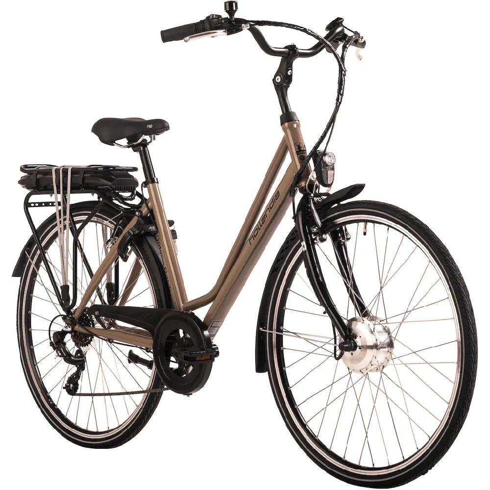 Hollandia E-Bike »Optima Basic« 7 Gang Shimano Tourney Frontmotor 250 W Pedelec Elektrofahrrad für Damen u. Herren Cityrad auf Rechnung kaufen Blitzverkäufe