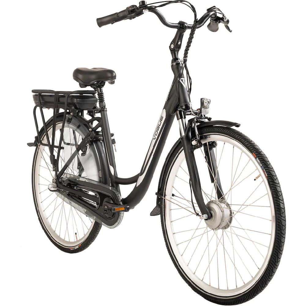 VOGUE BIKE E-Bike »Basic« 3 Gang Shimano Nexus Frontmotor 250 W Pedelec Elektrofahrrad für Damen u. Herren Cityrad auf Rechnung online bestellen Kostenloser Versand