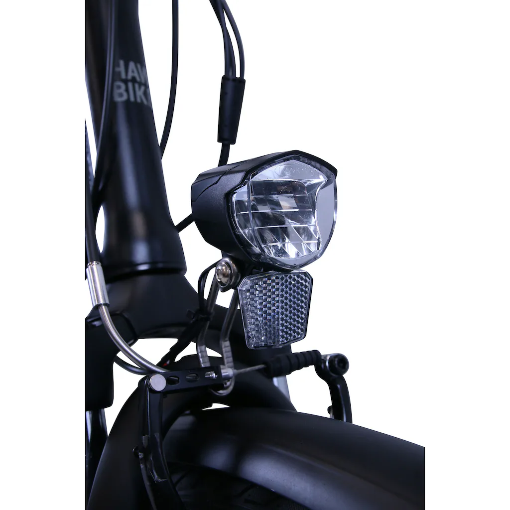 HAWK Bikes E-Bike »eCity Wave« 7 Gang Shimano Nexus 7-Gang Frontmotor 250 W Pedelec Elektrofahrrad für Damen u. Herren Cityrad auf Rechnung kaufen Fabrik Onlineshop